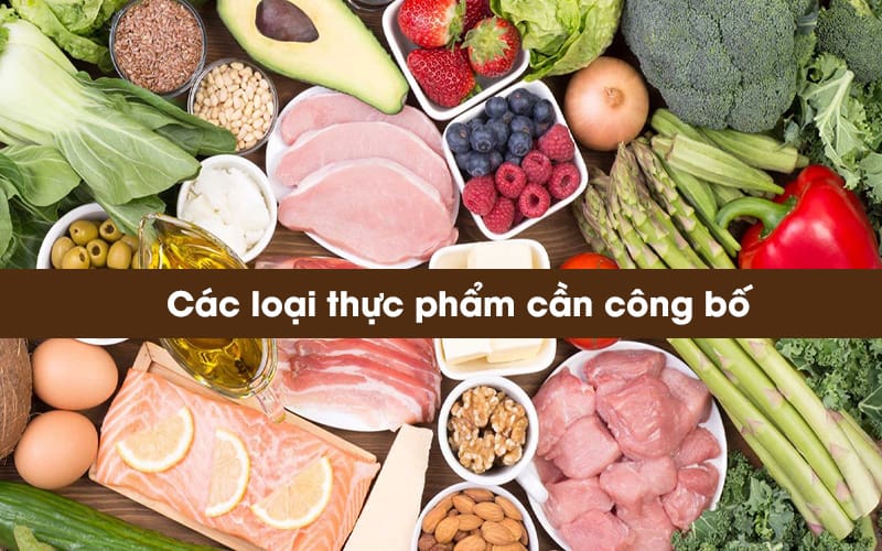 công bố thực phẩm
