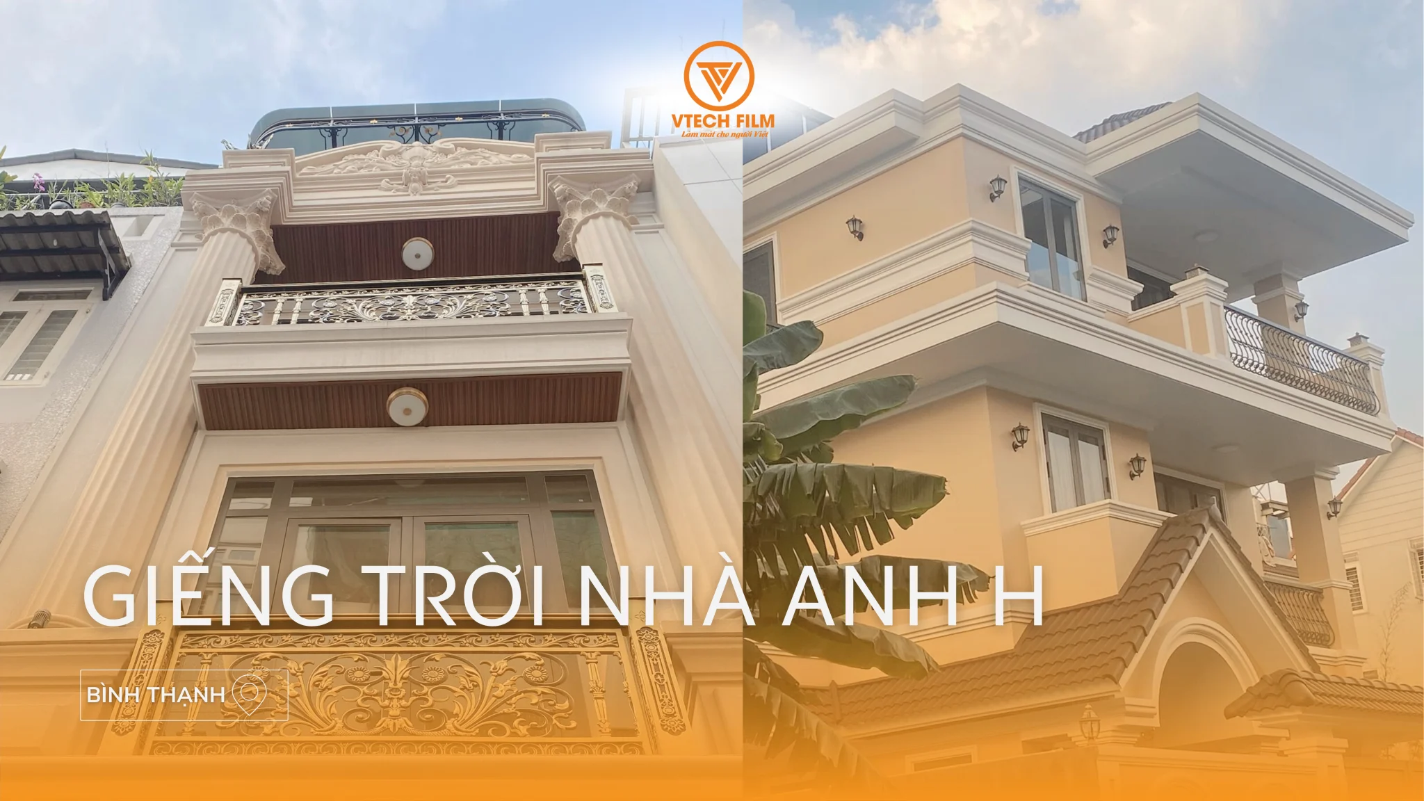 Giếng trời nhà phố tại Bình Thạnh