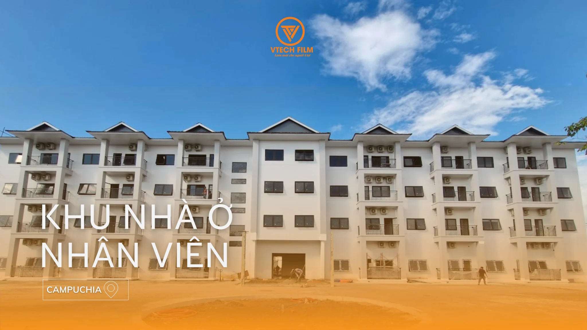 Khu nhà ở nhân viên tại Campuchia