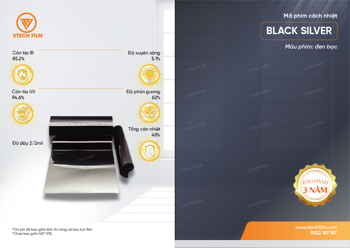 VTECH FILM Black Silver