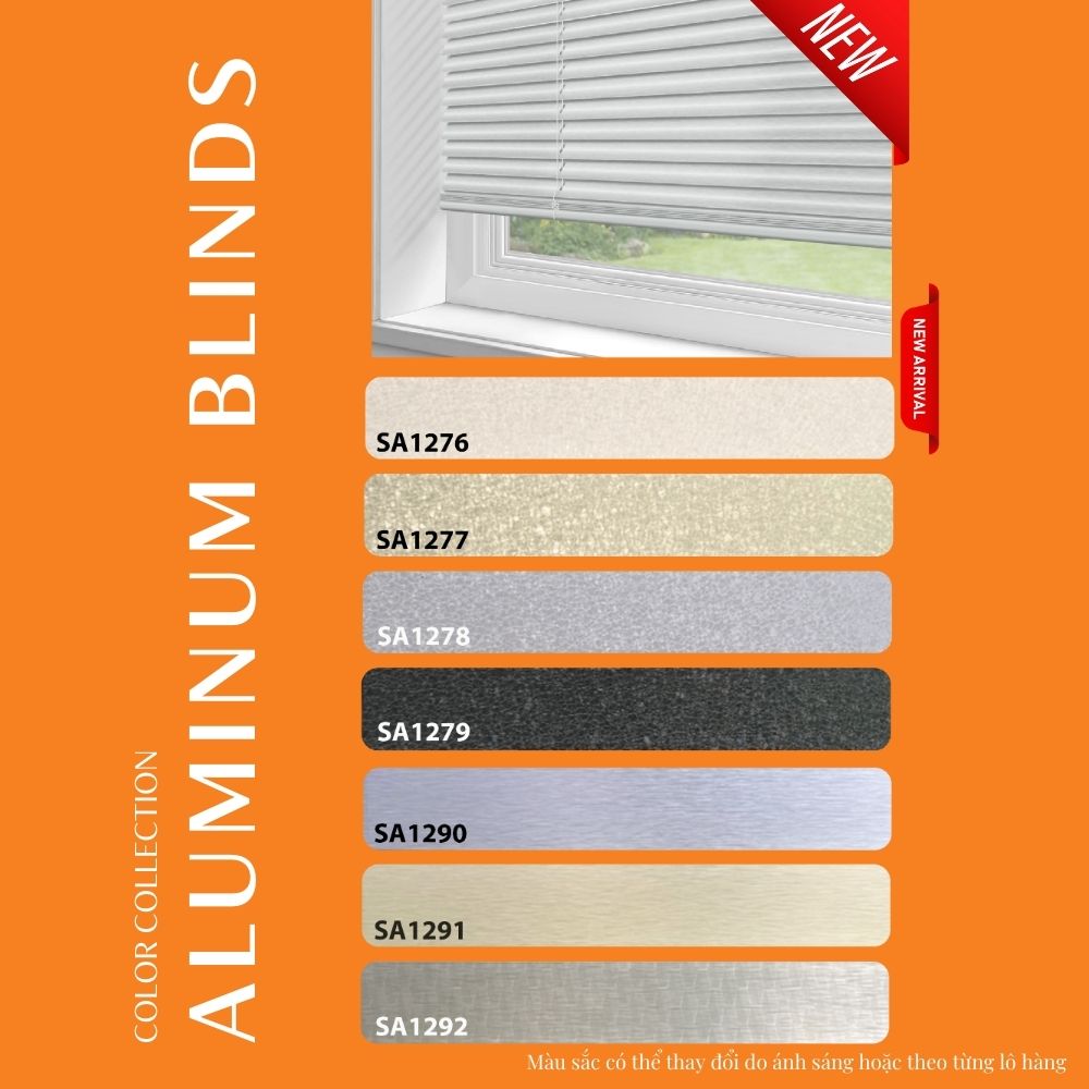 Rèm sáo nhôm SA1276 - SA1279, SA1290 - SA1292 - Image 2