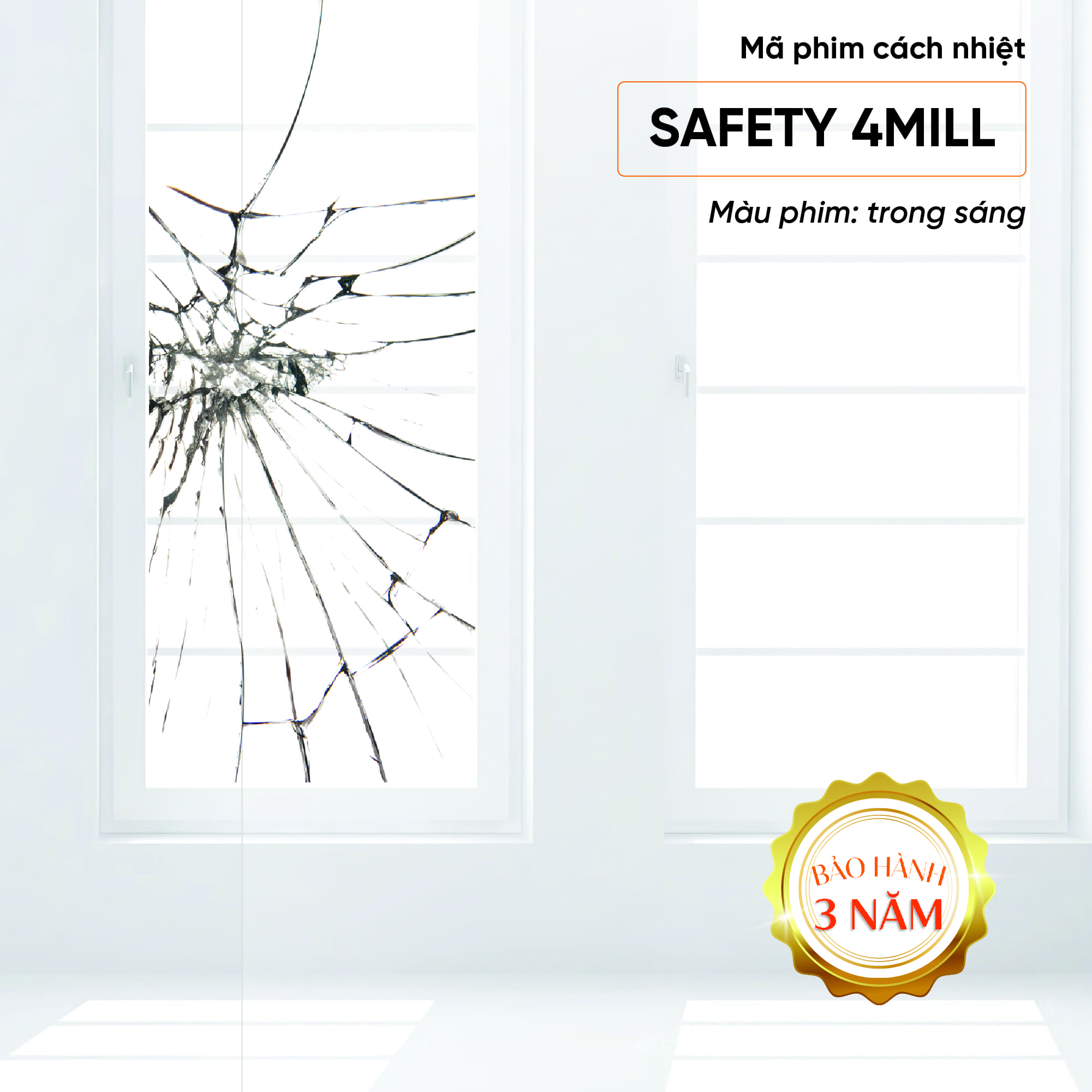 PHIM BẢO VỆ VTECHFILM SAFETY 4MILL - Image 2
