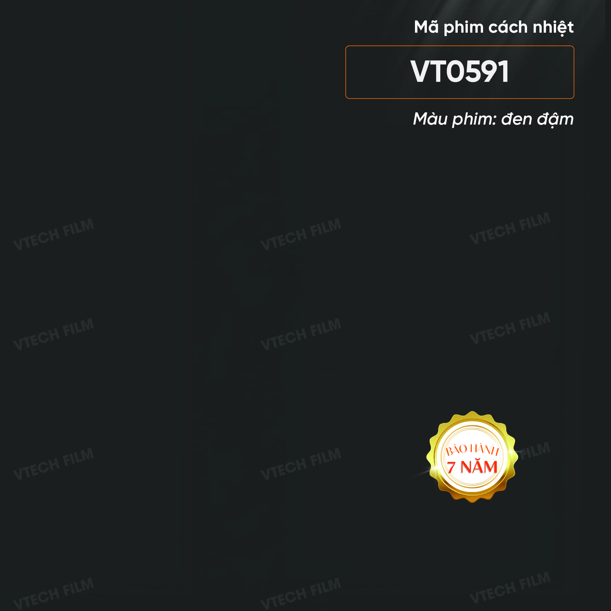 PHIM CÁCH NHIỆT NANO CERAMIC VTECHFILM VT0591 - Image 2